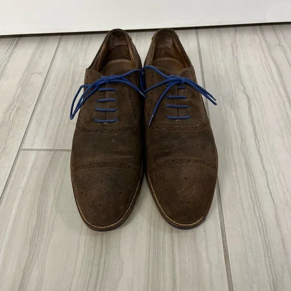 Johnston & Murphy | Shoes | Johnston Murphy Brown And Blue  display picture 2